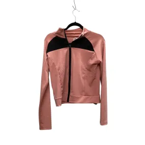 Relaxed Fit Silhouette Athletic Jacket By Cmc In Pink, Size: L