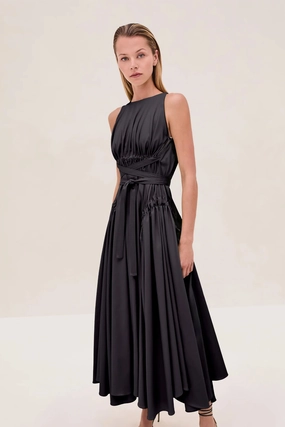 Cool Movement Soft color ALEXIS | Versaille Dress - Black