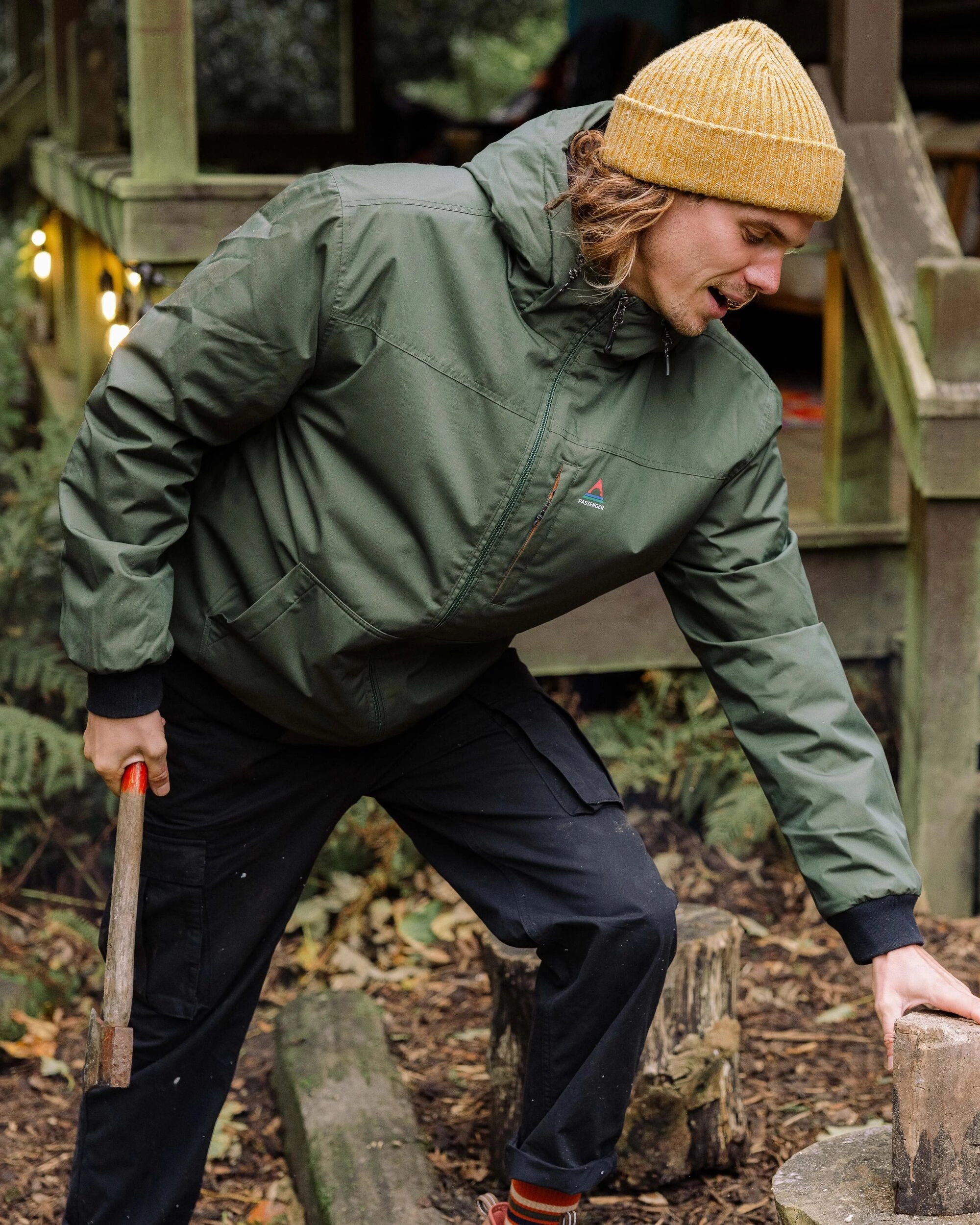 Bundoran Recycled Jacket - Fir Tree Durable Zipper Street Ready