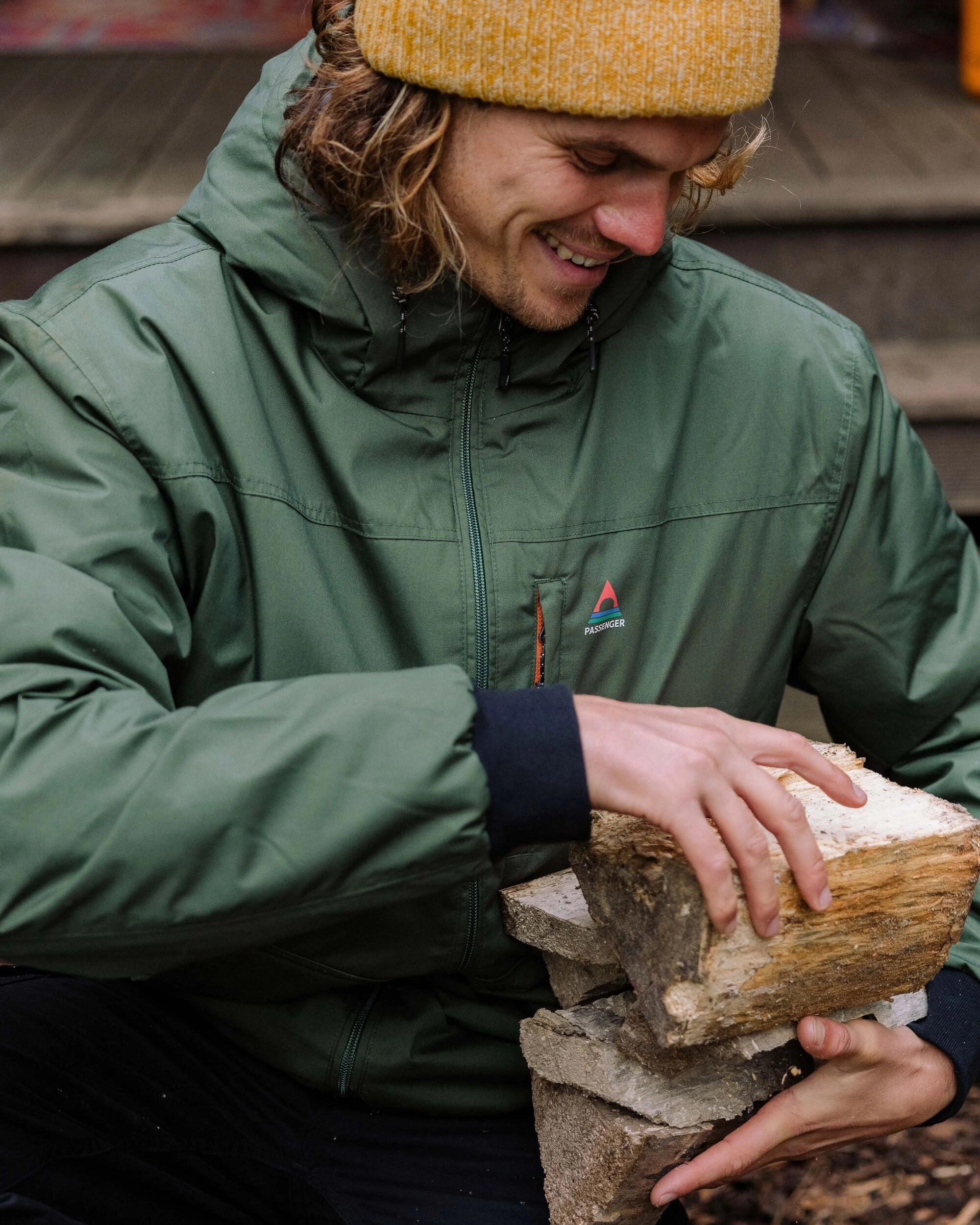 On Duty Layer Bundoran Recycled Jacket - Fir Tree