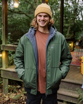 Bundoran Recycled Jacket - Fir Tree Active Style Durable Double Stitching