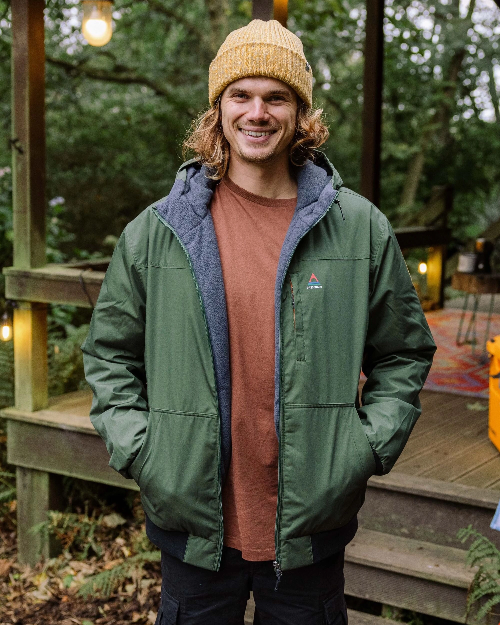 Bundoran Recycled Jacket - Fir Tree Active Style Durable Double Stitching