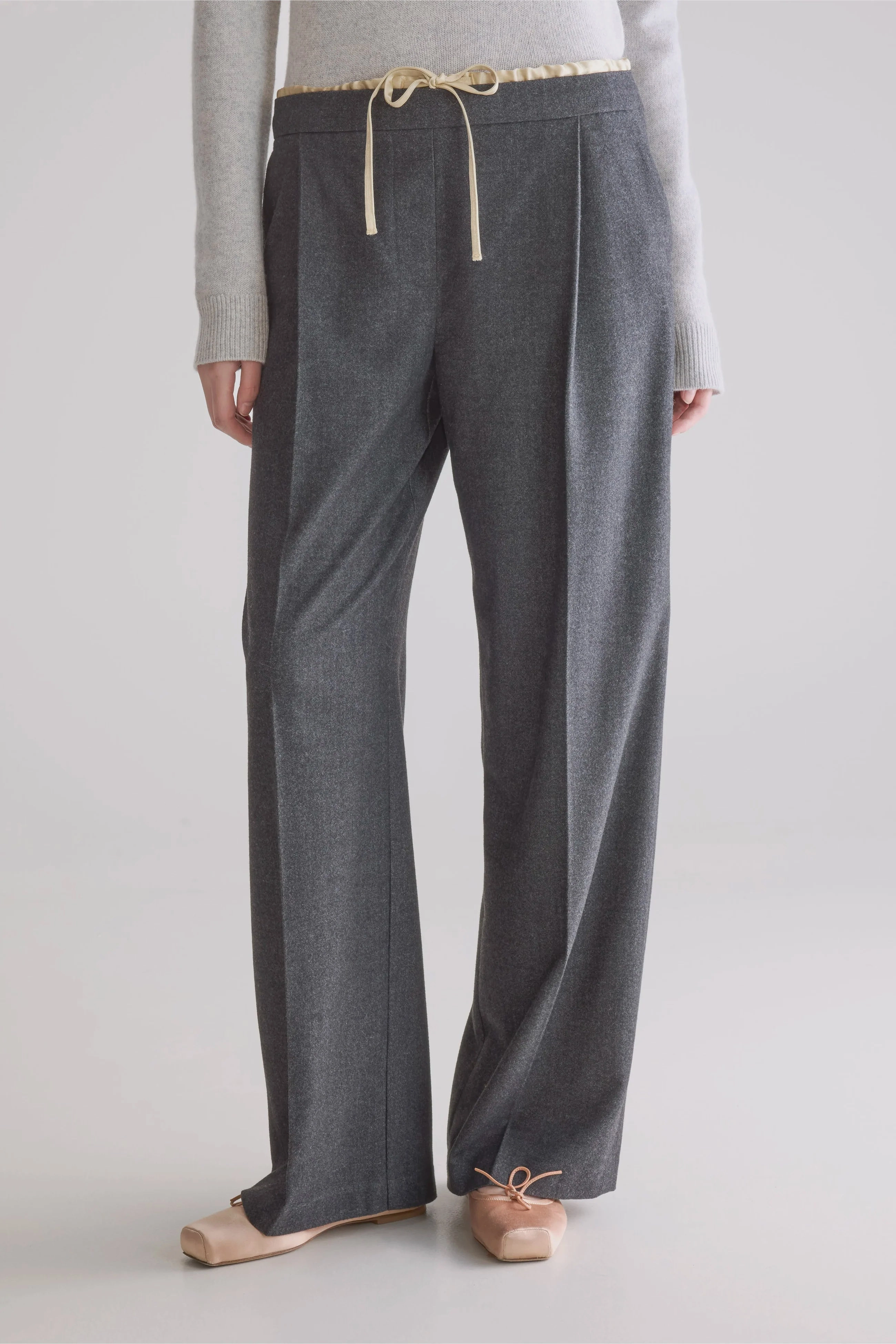 Seasonal Basic Wear Resistant Fabric Bellerose Turin Trousers in Anthracite