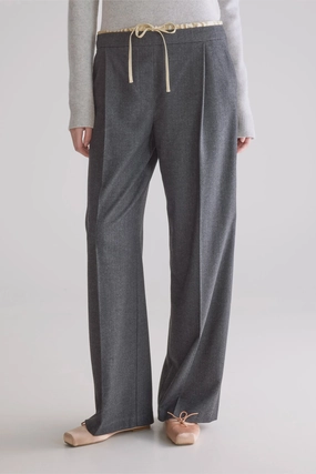 Seasonal Basic Wear Resistant Fabric Bellerose Turin Trousers in Anthracite