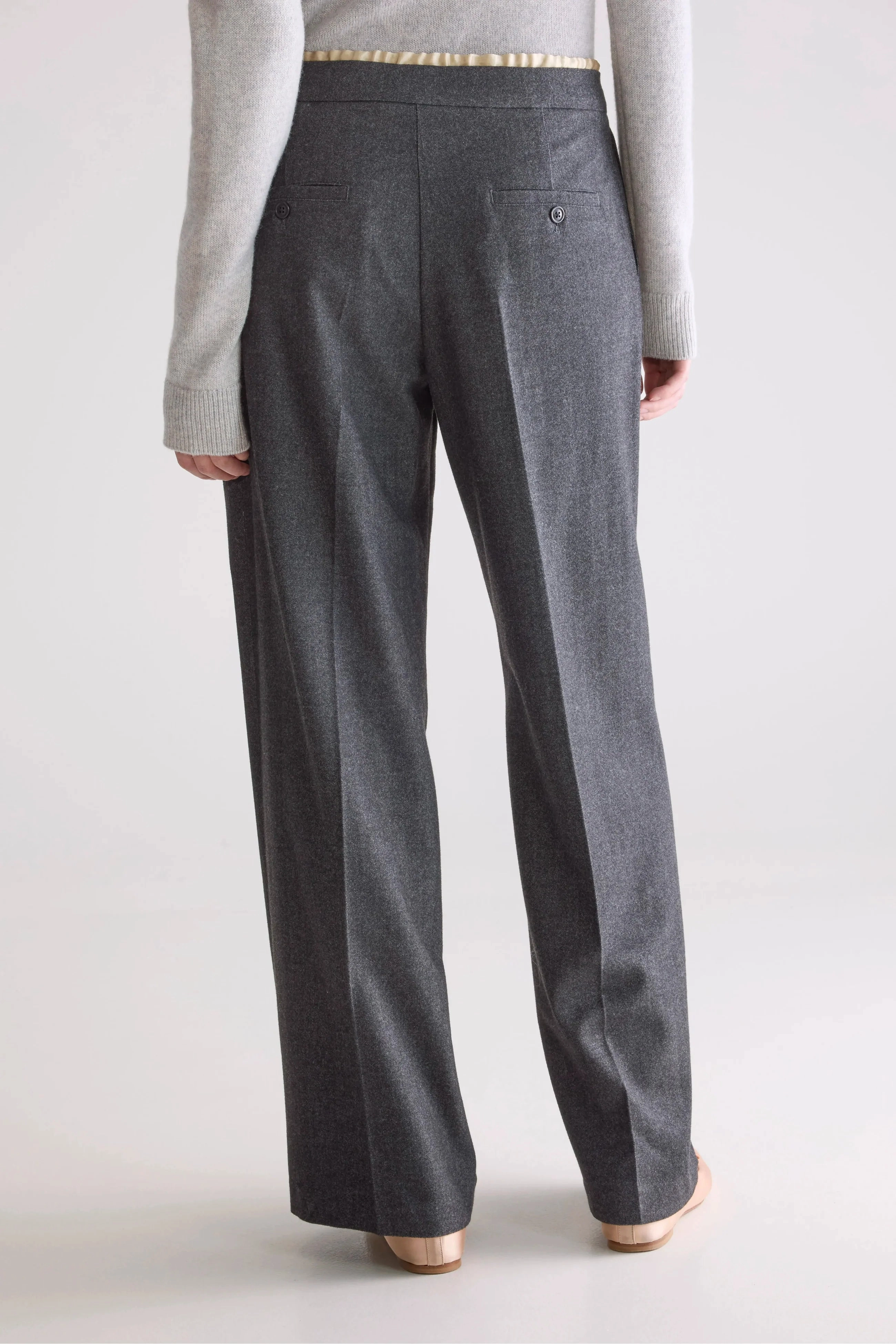 UltraSoftLining Bellerose Turin Trousers in Anthracite