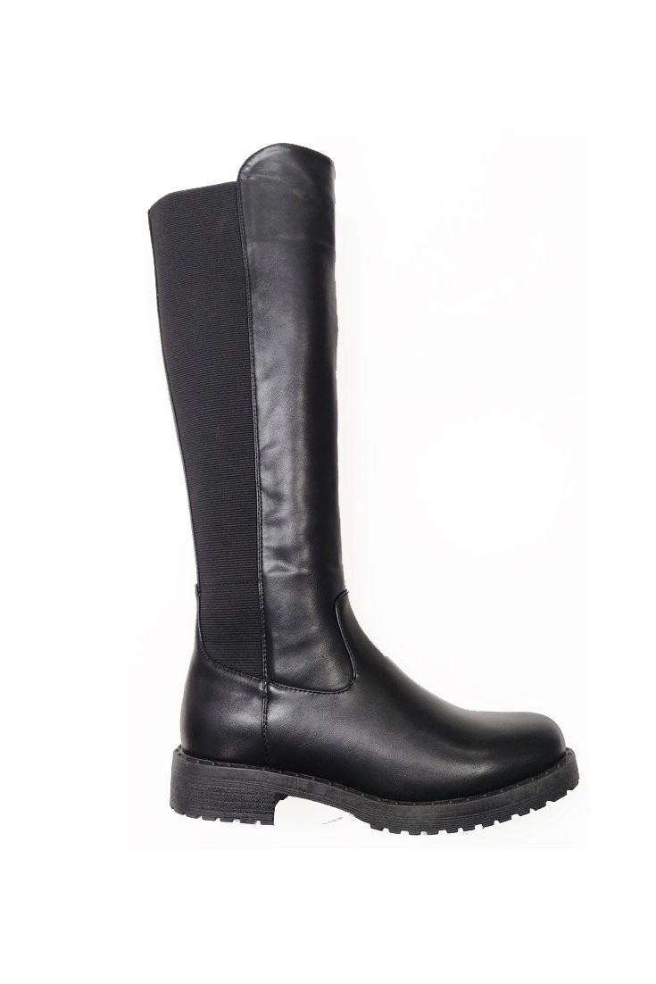 Aim High Chunky Boot - Black Contoured Heel Cup Thermal Core Cold Weather Commuter