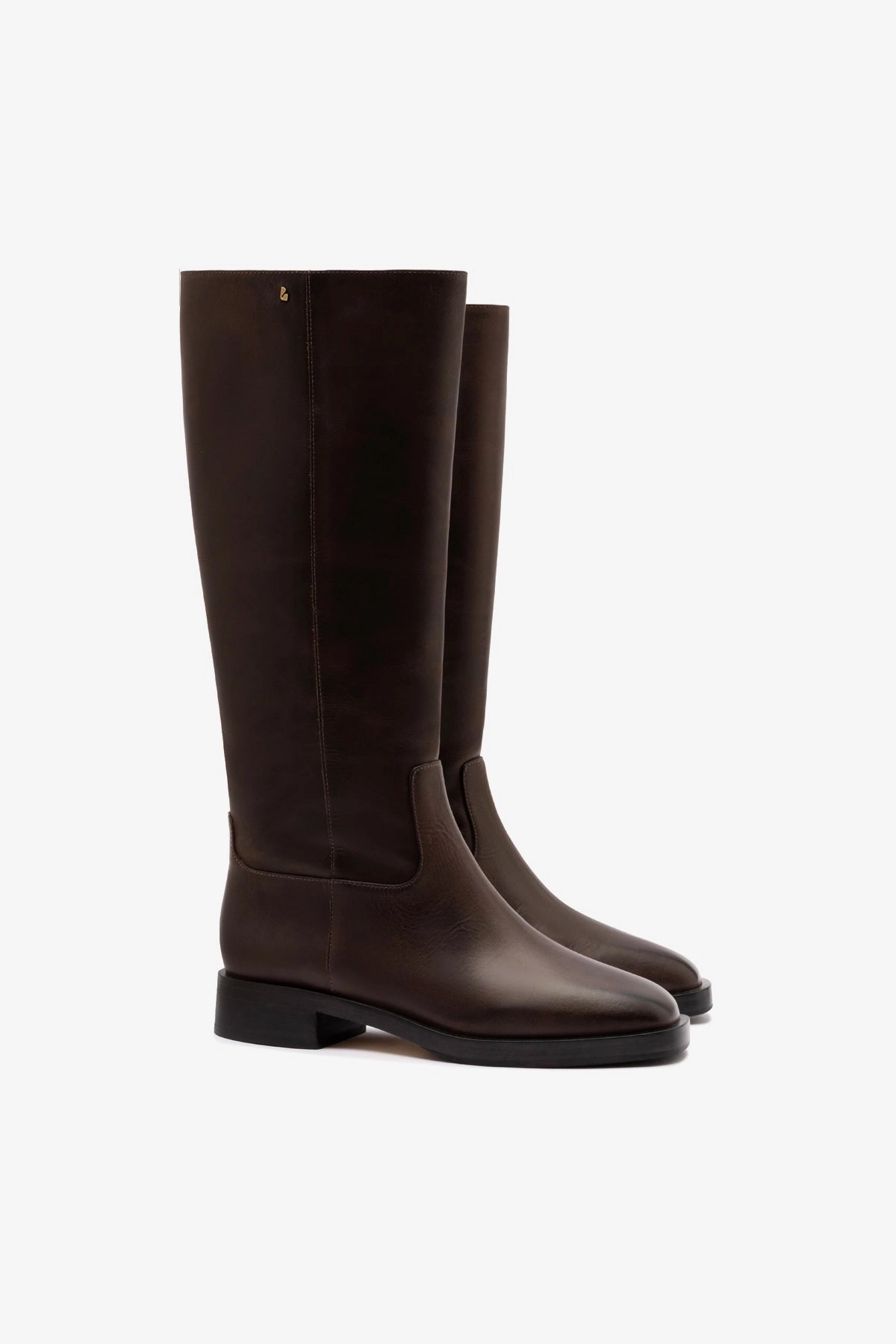 Seamless Comfort Winter Walker Anne Boot In Brown Shadow Leather