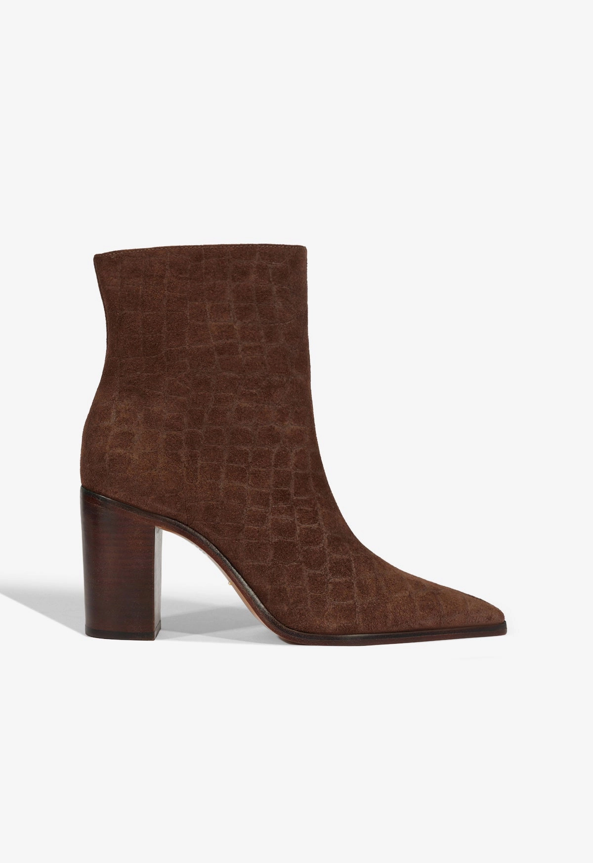 Mary Block Bootie Flexible Shank Reinforced toe cap