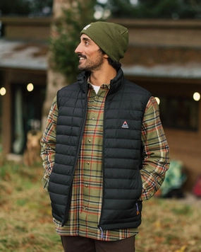 Versatile Styling Ashland Down Recycled Gilet - Black