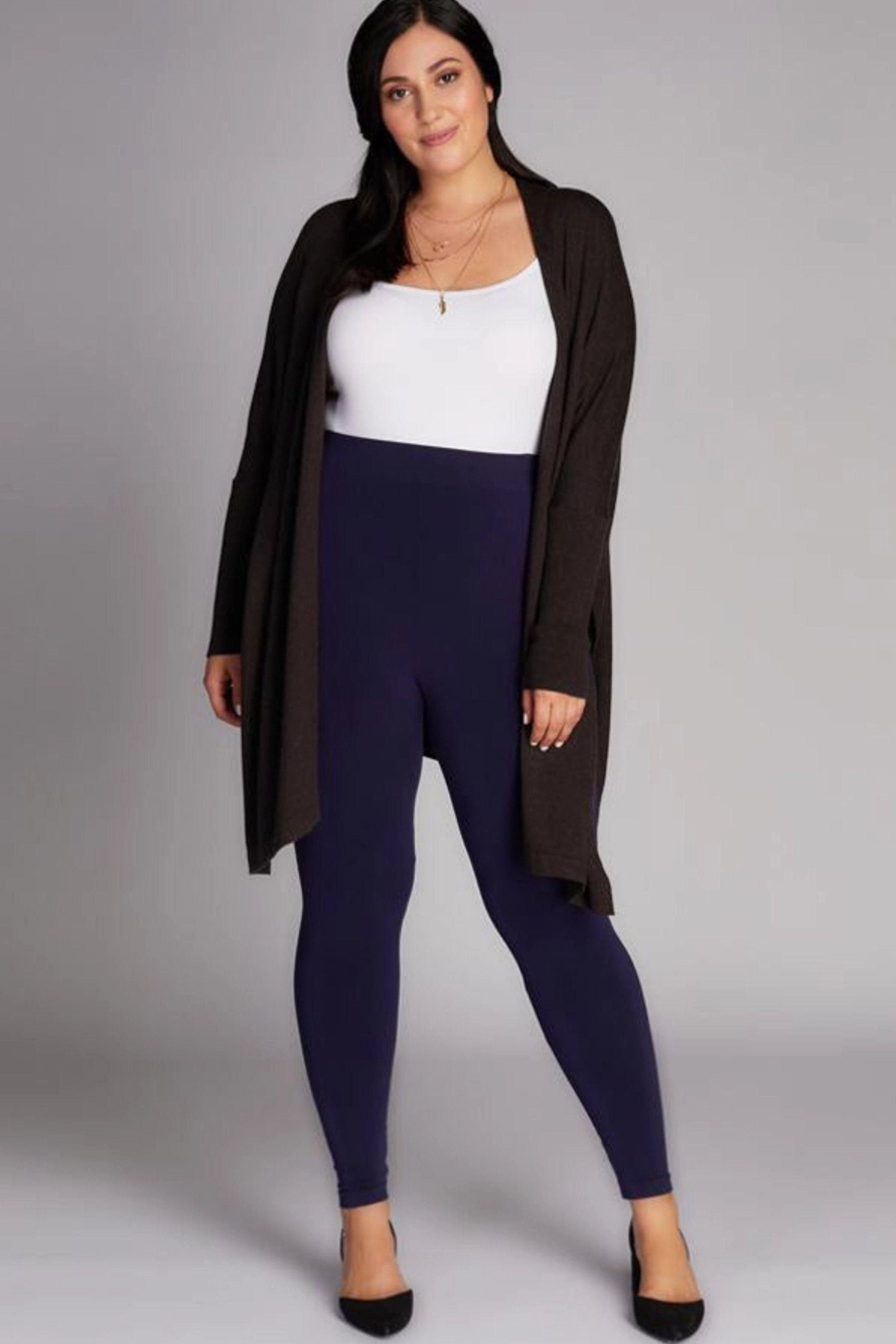 Relaxed Slim Training Vintage Bamboo Plus Full Length Legging