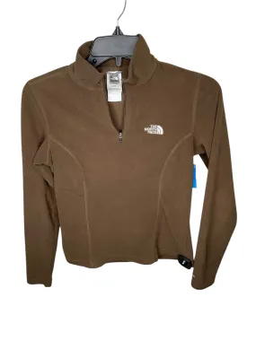 Athletic Jacket By The North Face In Brown, Size: Xs Insulated Layer Anytime Outer Fit
