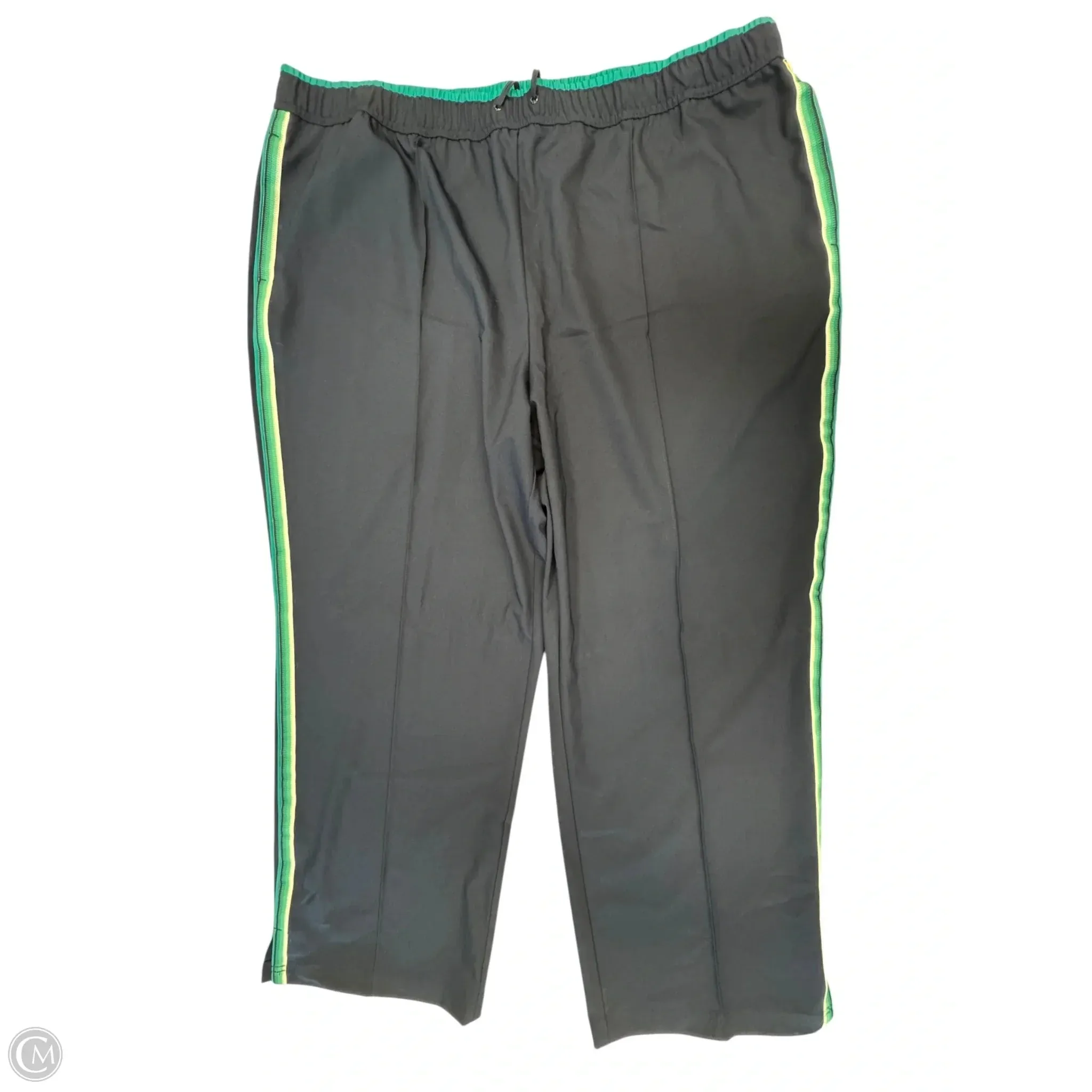 Sporty Comfort Wear Athletic Pants By Made For Life In Navy, Size: 3x