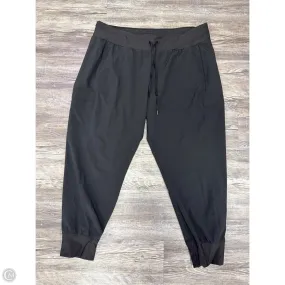 Casual Style Athletic Pants By Calia In Black, Size: 2x