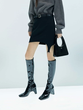Asymmetric Mini Skirt Season To Season Elegant Flow