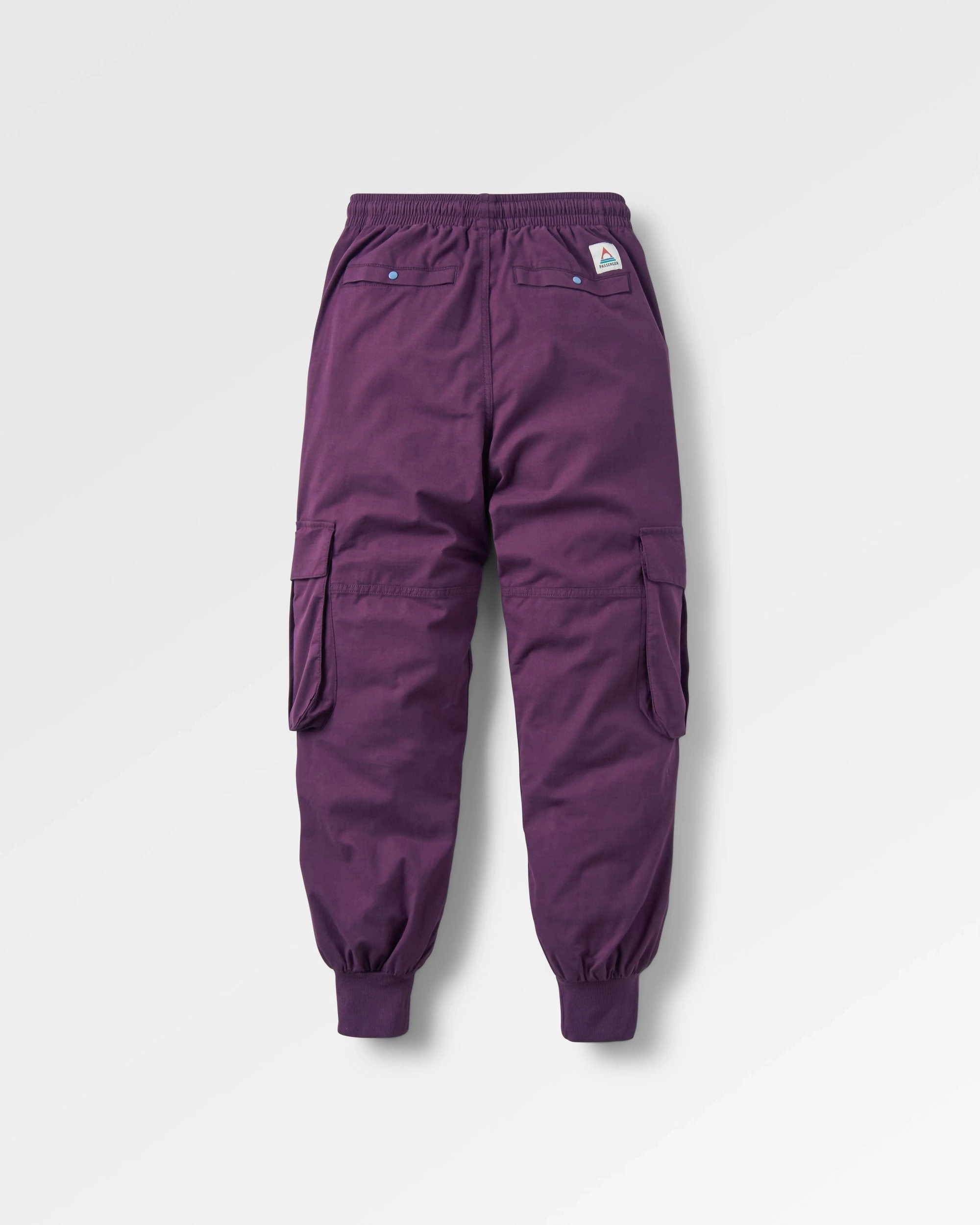 All Purpose Fit Hydrilla Organic Cotton Trouser - Deep Plum