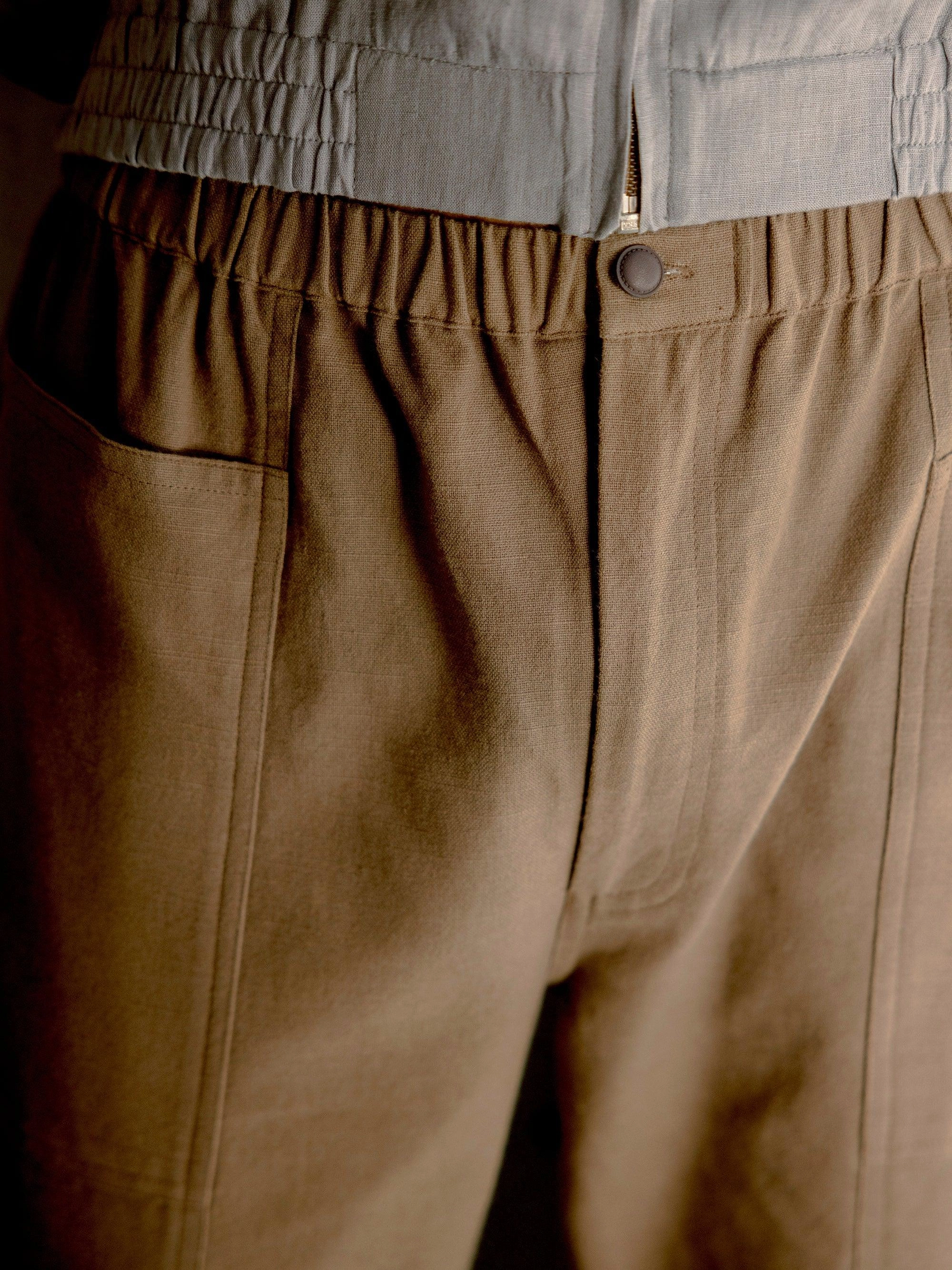 Stretchable Waist Elasticated Panel Pant