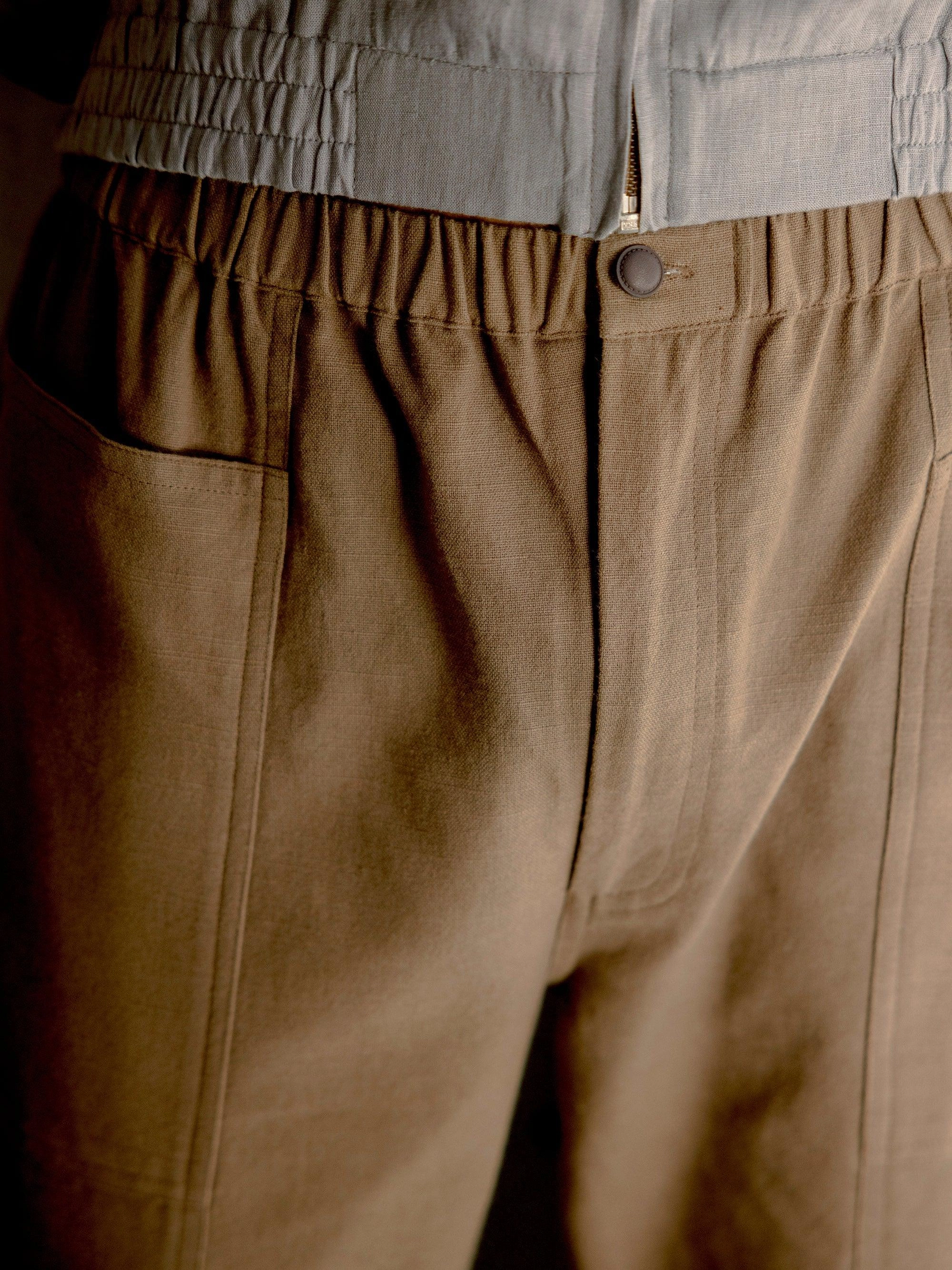 Elasticated Panel Pant Functional Fashion Cooling Fabric
