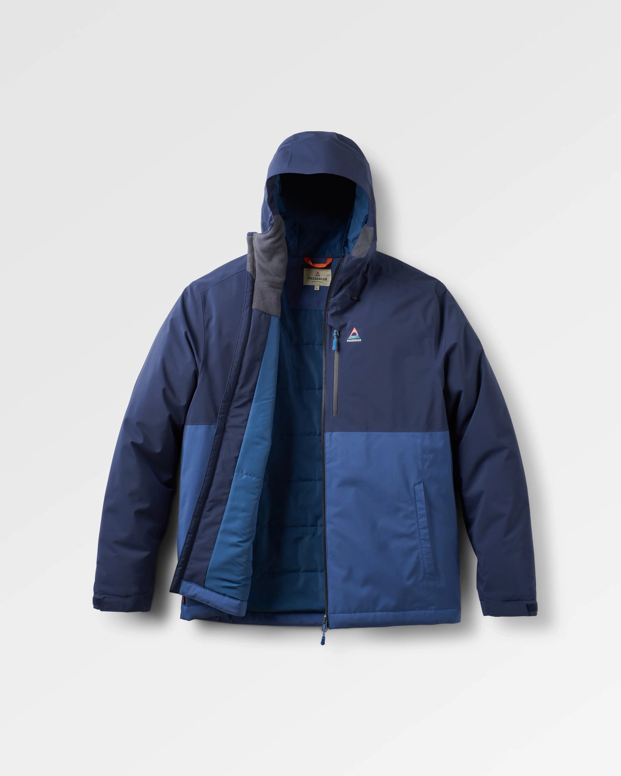 High Visibility Trims Go To Layer Eclipse Insulated Waterproof Jacket - Rich Navy