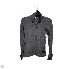 Heat Trapping Layer Shock Absorbent Padding Athletic Jacket By Lululemon In Grey, Size: 2