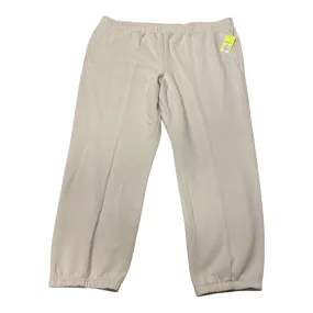 Athletic Pants By All In Motion In Cream, Size:Xxl Relaxed Design WrinkleResistantMaterial