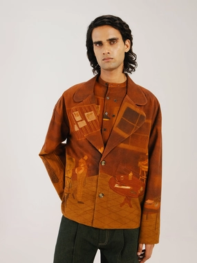Laser Cut Airflow Vents Zipper Closure Mechanism Anon Jacket