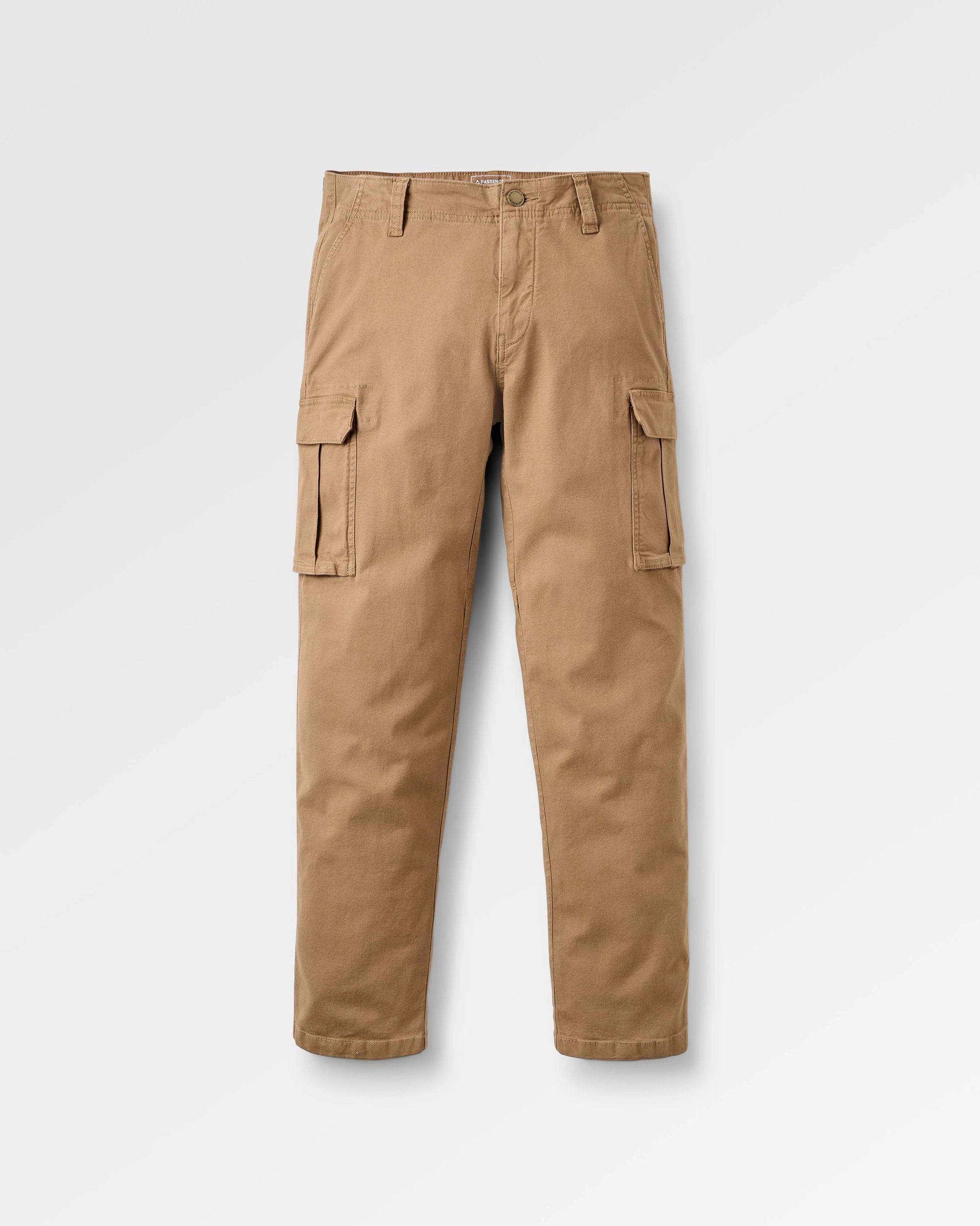 Lakeside Cargo Cotton Trouser - Caramel Free Movement Smart Wear