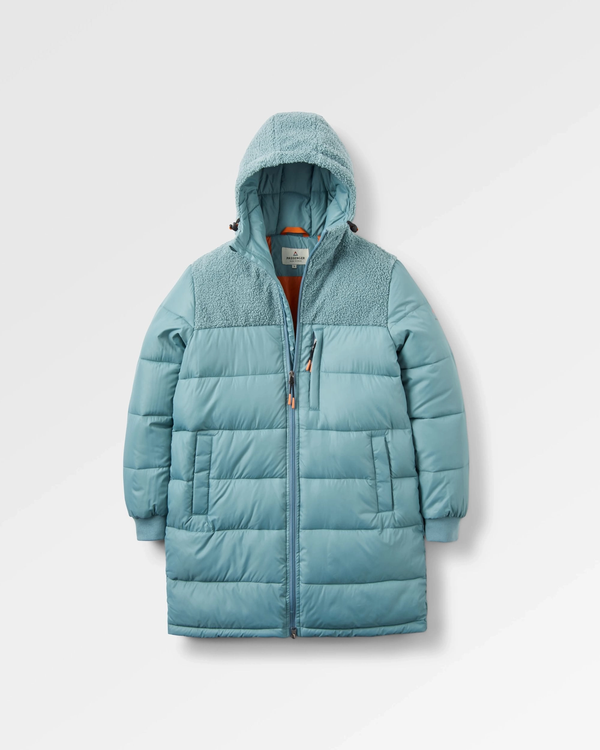 Soft Shell Material Street Look Elowen Hooded Recycled Insulated Jacket - Arctic