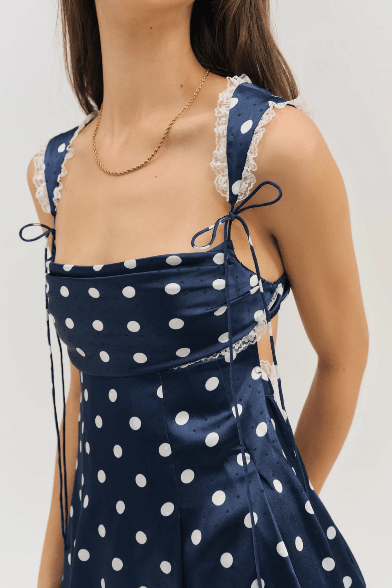 FOR LOVE & LEMONS | Holland Mini Dress - Navy Work or Play Family Vibe