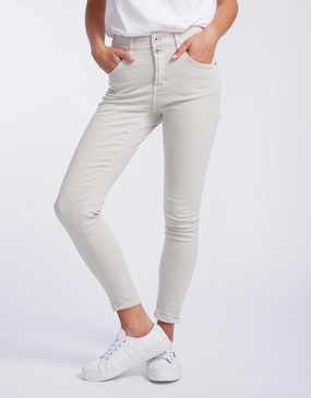 Base Layer Emma Stretch Jean - Beige