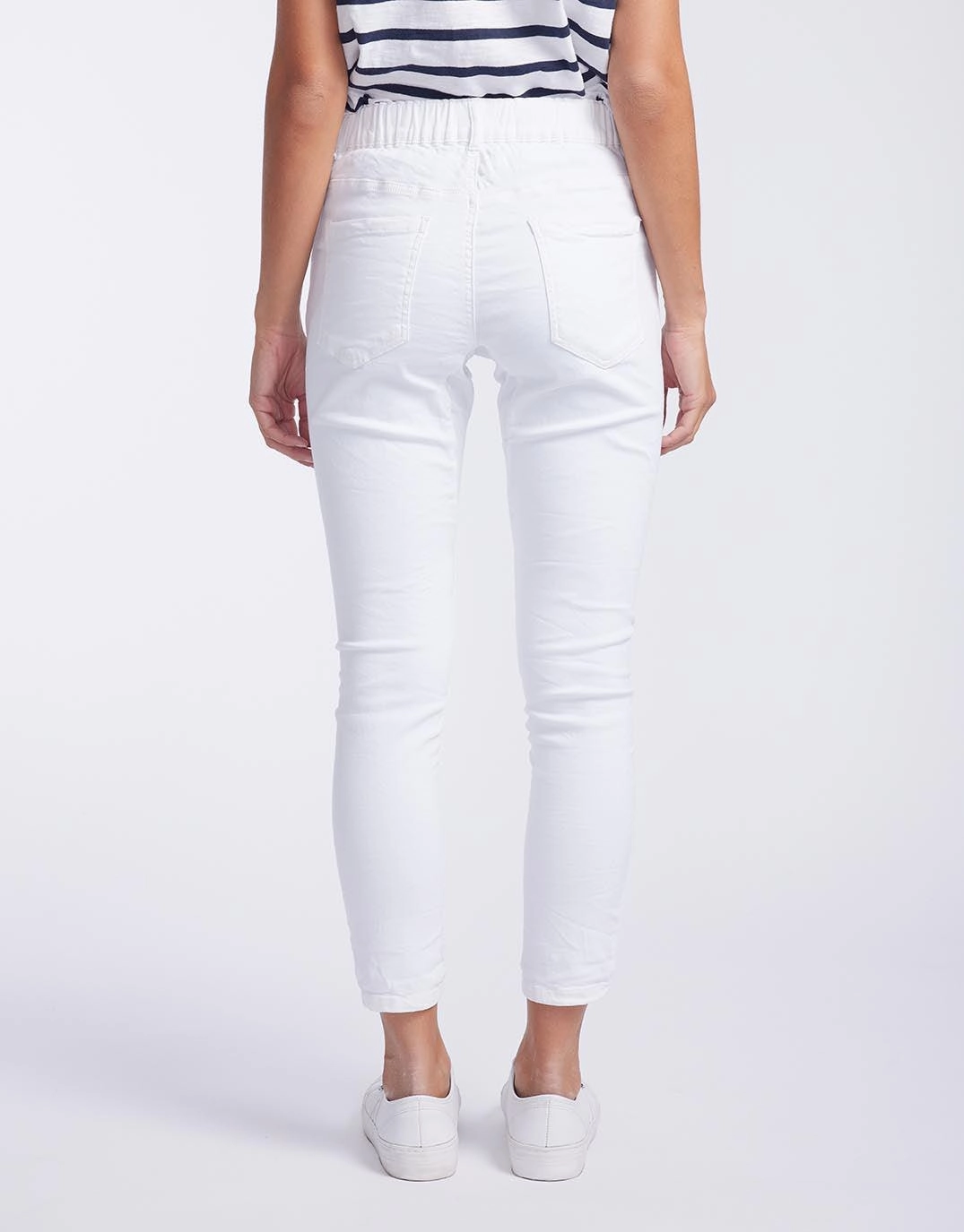 Emma Stretch Jean - White Street Basics
