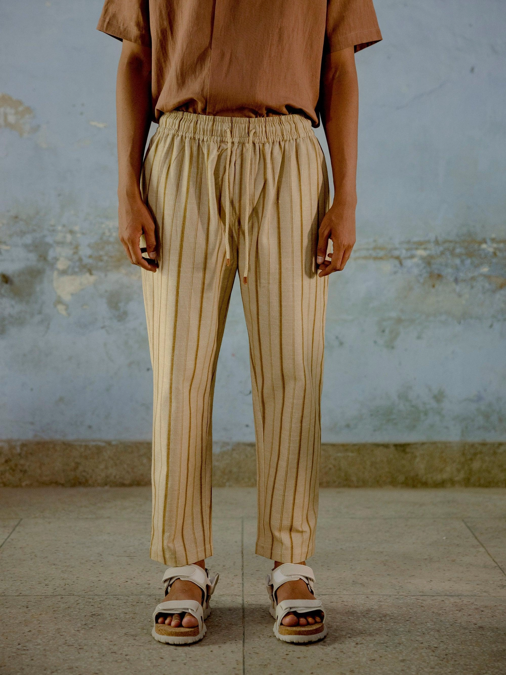 Elasticated Pants Casual Comfort Fit All Day Comfort Fit