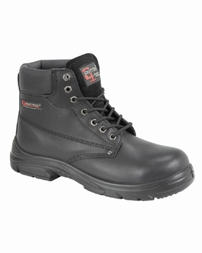 Odor Control Layer Grafters Super Wide EEEE Fitting 7 Eyelet Safety Boots