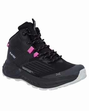 anti-odor Hi-Tec Womens Fuse Trail Mid Waterproof Trainers