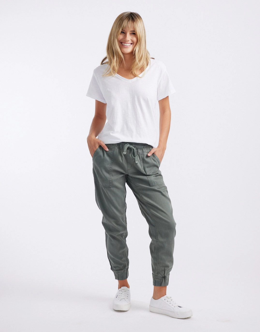 Weekend Utility Pants - Khaki Active Performance