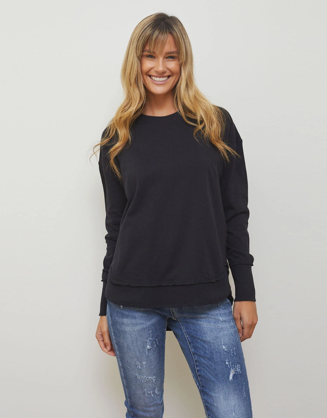 Farrah Long Sleeve - Black hypoallergenic material