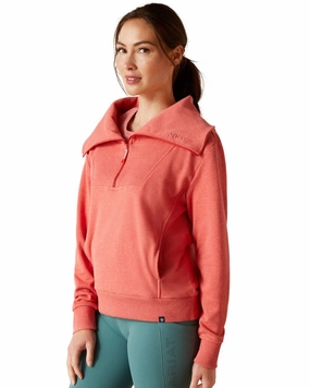 Craft Casual Elegance Ariat Womens Fern Half Zip Sweatshirt