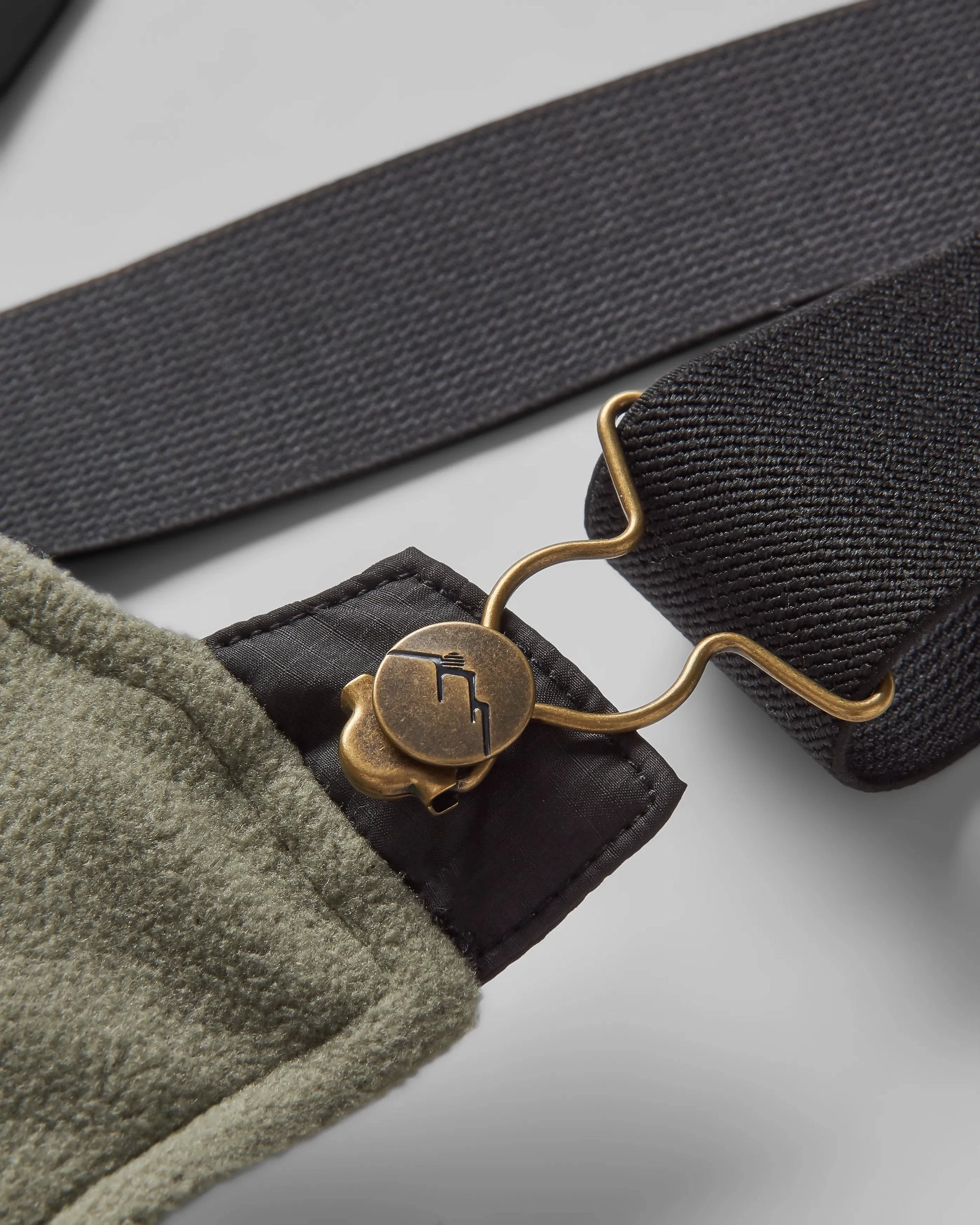 Lightweight Feel All-Purpose Comfort Ace Recycled Polar Fleece Dungarees - Dusty Olive