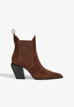 High Utility Outdoor Style Dolly Suede Bootie