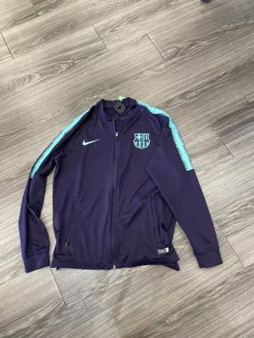 Athletic Jacket By Nike Apparel In Purple, Size: M AntiPillingFinish