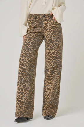 Five Jeans Joan Trousers in Leo Versatile Wear Denim finish