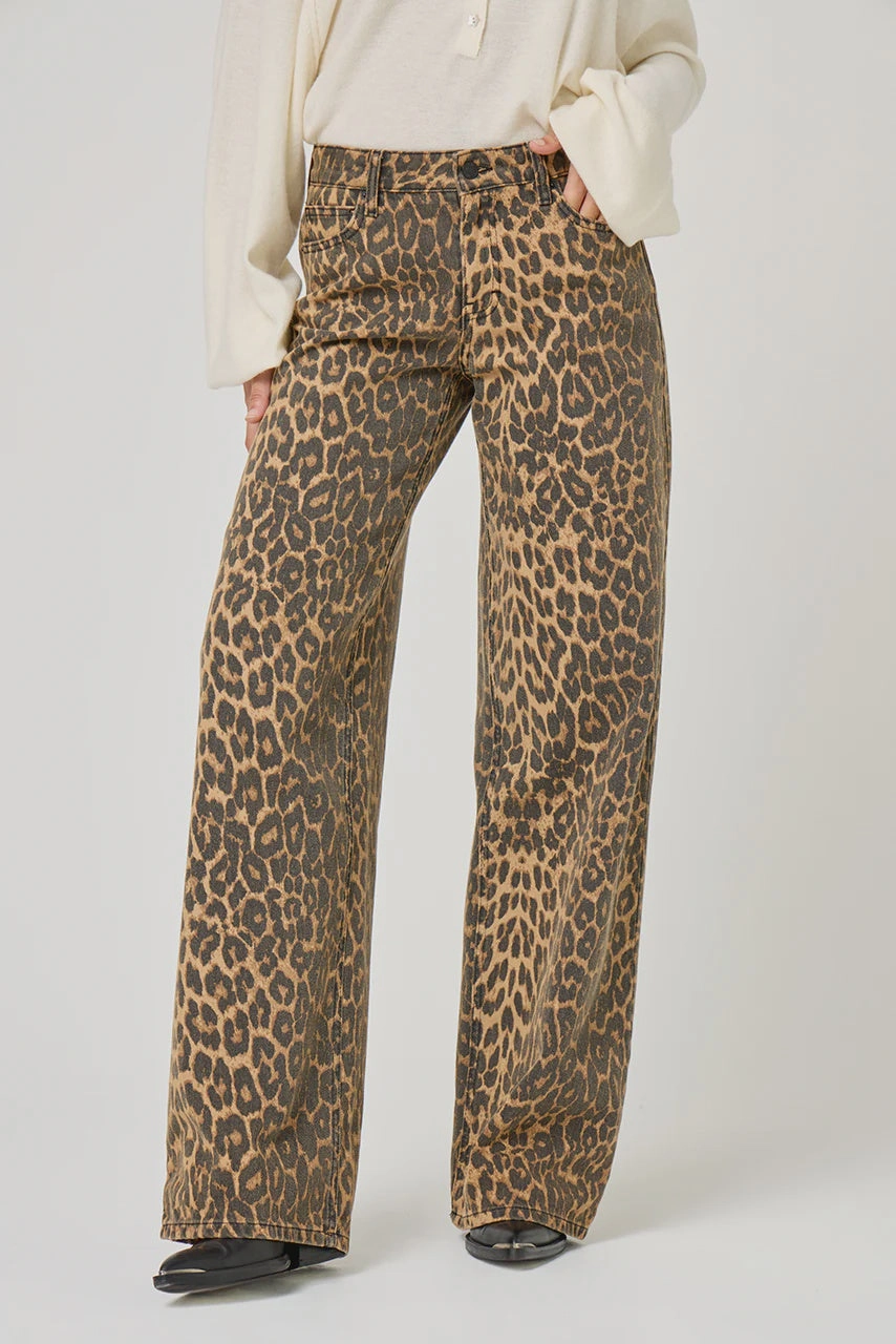 Five Jeans Joan Trousers in Leo Versatile Wear Denim finish