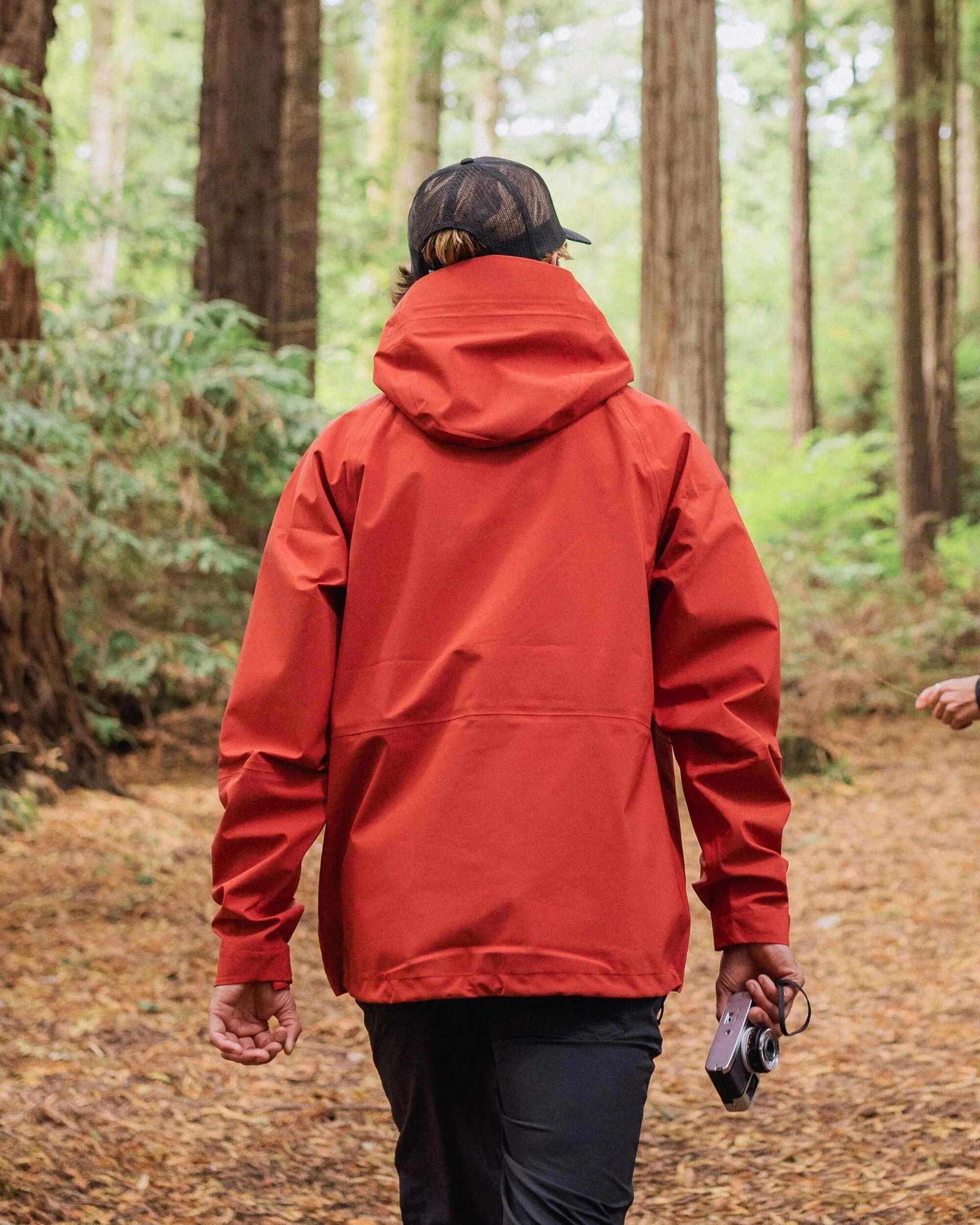 Winter Ready Five Season Recycled Waterproof Jacket - Red Ochre