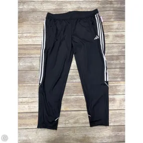 Casual Comfort Athletic Pants By Adidas In Black, Size: 2x