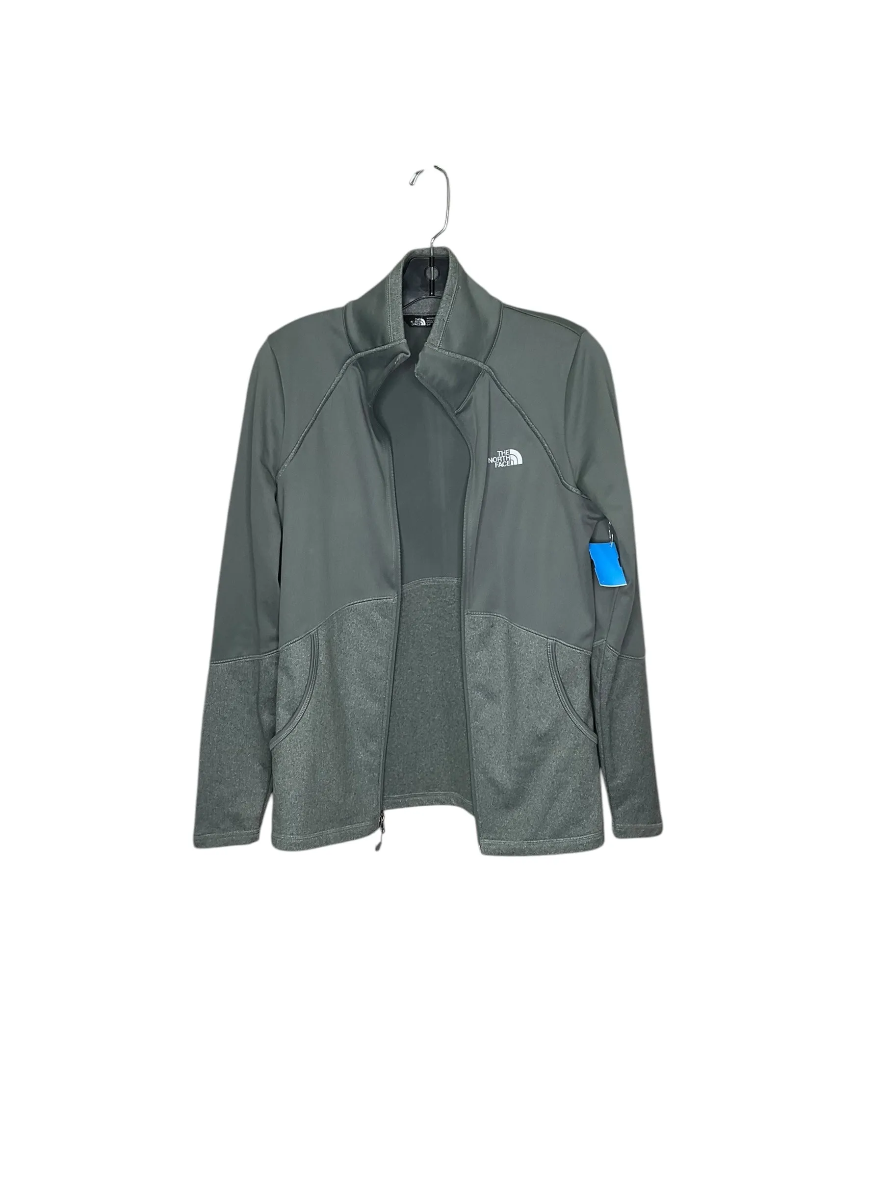 Roll Up Storage Design Athletic Jacket By The North Face In Grey, Size: S
