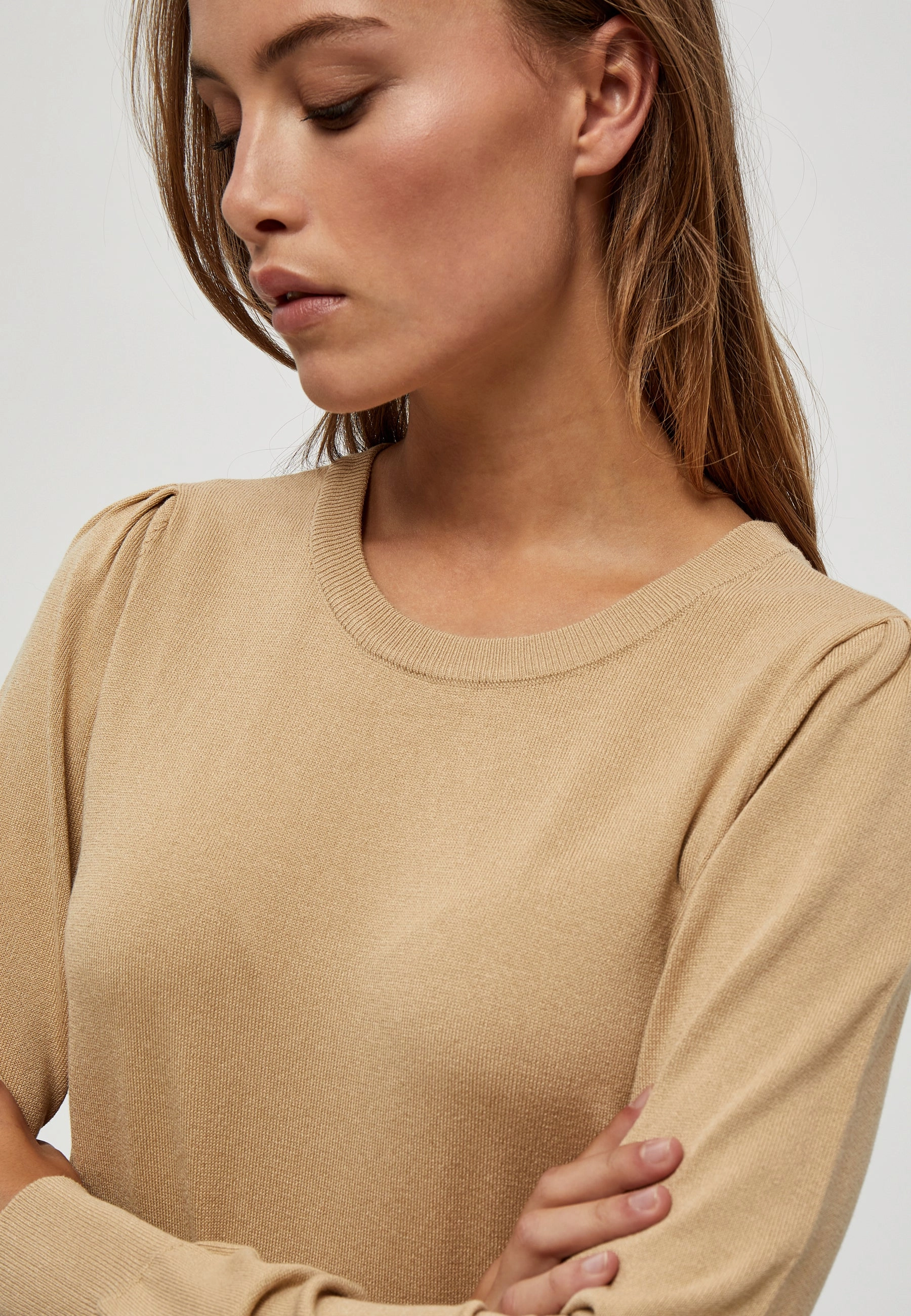 LowProfileDesign AntiPill Surface PC1699 Tana Top - Warm Sand Melange
