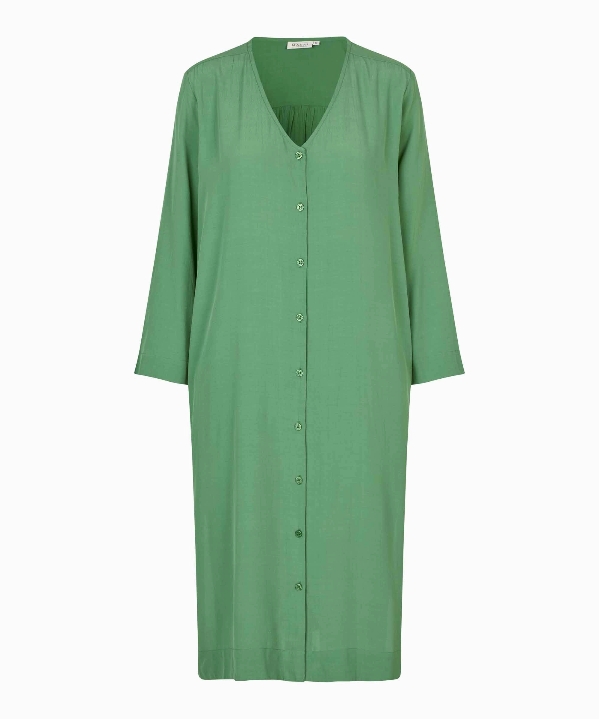 1011013 MaNivaan Dress - Mood Indigo Asymmetric-Neck