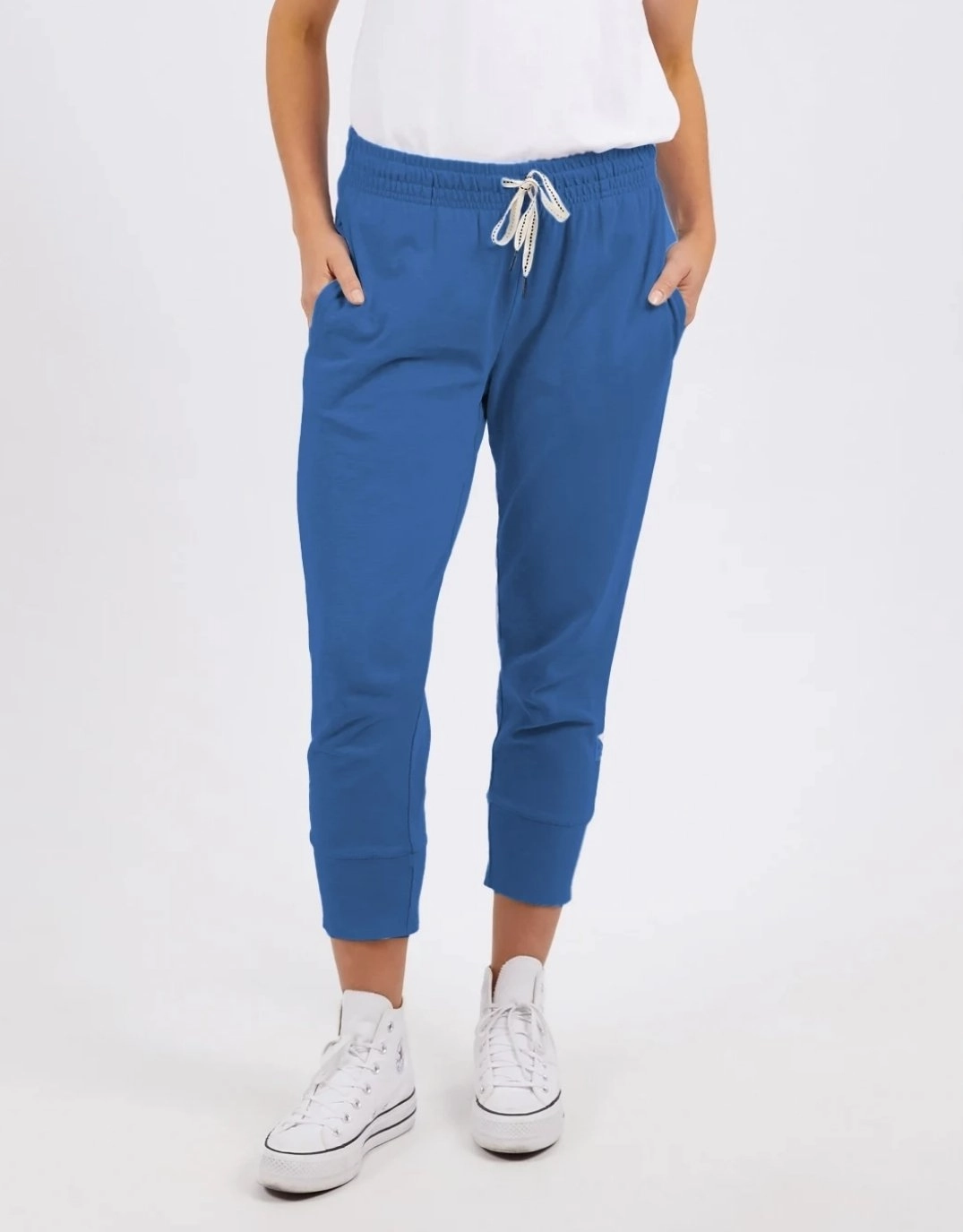 Movement Ease Trail Comfort 3/4 Brunch Pants - French Blue