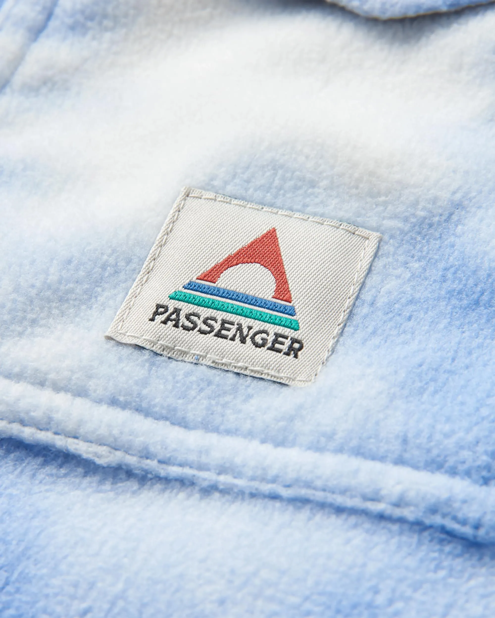 East Recycled Polar Fleece Shirt - Tie Dye Cornflower stain resistant coating Unmatched comfort