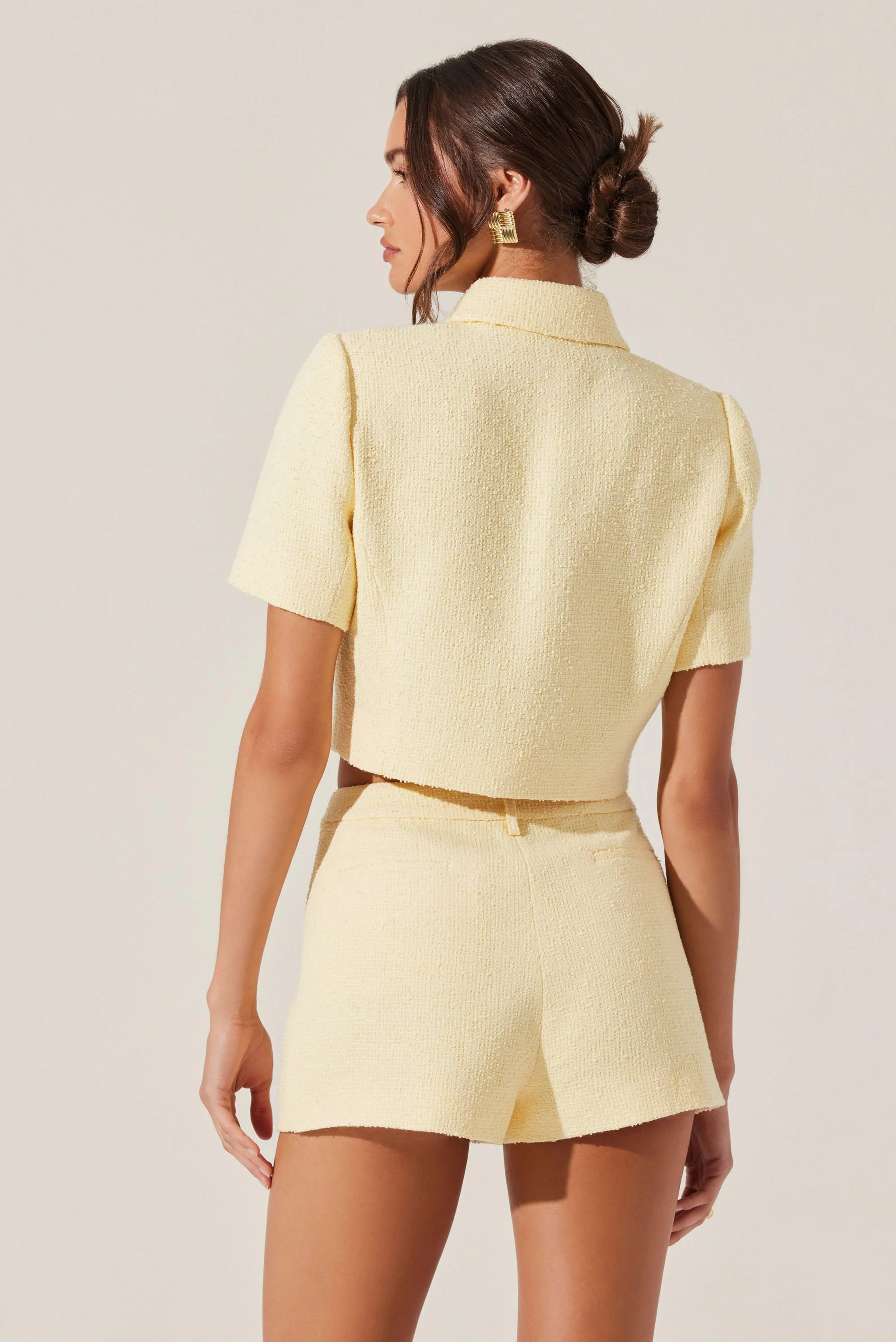 ASTR | Eaton Jacket - Yellow Reversible Layer
