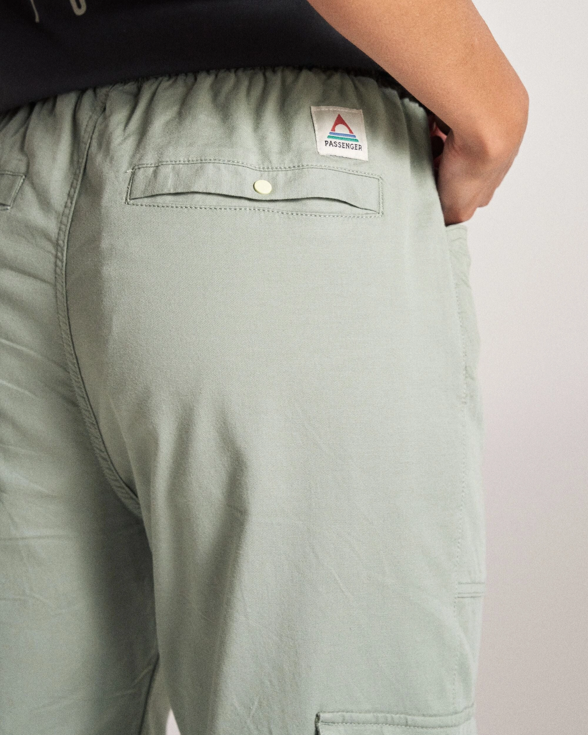 snag resistant Hydrilla Organic Cotton Trouser - Pistachio